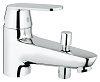 Картинка анонса товара «смеситель для ванны grohe bauedge, монтаж на бортик, хром (23562000)»