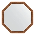 Зеркало в багетной раме Evoform Octagon, BY 3663, 69 x 69 см, сухой тростник Зеркало в багетной раме Evoform Octagon, BY 3663, 69 x 69 см, сухой тростник
