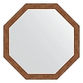 Зеркало в багетной раме Evoform Octagon, BY 3663, 69 x 69 см, сухой тростник Зеркало в багетной раме Evoform Octagon, BY 3663, 69 x 69 см, сухой тростник