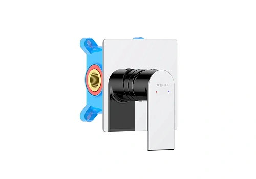 Смеситель для душа Aquatek ЛИРА AQ1466CR Хром, встраиваемый Смеситель для душа Aquatek ЛИРА AQ1466CR Хром, встраиваемый