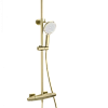 Душевая система Wonzon & Woghand с термостатом, брашированное золото (WW-B3045-A-BG) Душевая система Wonzon & Woghand с термостатом, брашированное золото (WW-B3045-A-BG)