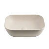 Раковина ABBER Rechteck AC2200MBE накладная светло-бежевая матовая Раковина ABBER Rechteck AC2200MBE накладная светло-бежевая матовая