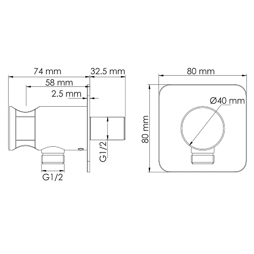 Шланговое подключение WasserKRAFT A285 золото Шланговое подключение WasserKRAFT A285 золото
