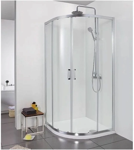 Душевой уголок Aquanet Alfa NAA2142 90x90, R550, прозрачное стекло 00203799 Душевой уголок Aquanet Alfa NAA2142 90x90, R550, прозрачное стекло 00203799