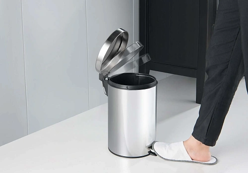 Корзина для мусора Aquatek AQ4992CR хром полированный Корзина для мусора Aquatek AQ4992CR хром полированный