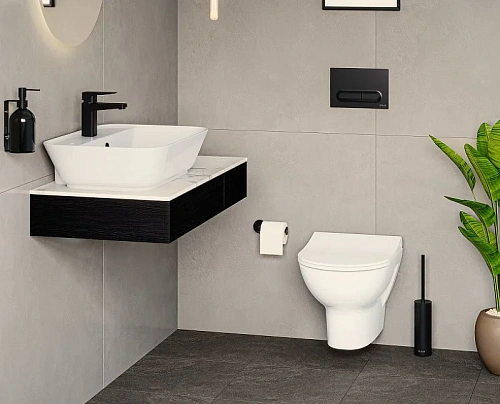 Унитаз подвесной VitrA Zentrum сиденье микролифт 5795B003-6077 Унитаз подвесной VitrA Zentrum сиденье микролифт 5795B003-6077