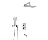 Душевая система WasserKRAFT A171519 Thermo встраиваемая хром Душевая система WasserKRAFT A171519 Thermo встраиваемая хром
