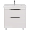 Тумба под раковину DREJA PRIME, 90 см, подвесная/напольная, 2 ящика, белый глянец 99.9302 Тумба под раковину DREJA PRIME, 90 см, подвесная/напольная, 2 ящика, белый глянец 99.9302