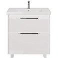 Тумба под раковину DREJA PRIME, 90 см, подвесная/напольная, 2 ящика, белый глянец 99.9302 Тумба под раковину DREJA PRIME, 90 см, подвесная/напольная, 2 ящика, белый глянец 99.9302