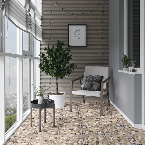 Керамогранит Cersanit Rento бежевый рельеф 29,8x29,8 16431 Керамогранит Cersanit Rento бежевый рельеф 29,8x29,8 16431