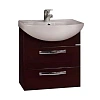 Тумба с раковиной Aquaton Ария 50 М (1A1400K0AA430) темно коричневый