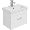 Картинка анонса товара «тумба с раковиной aquanet нота 50 (moduo slim) белый 00254064»