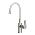Смеситель для кухни Cersanit MODUO 68232 белый Смеситель для кухни Cersanit MODUO 68232 белый