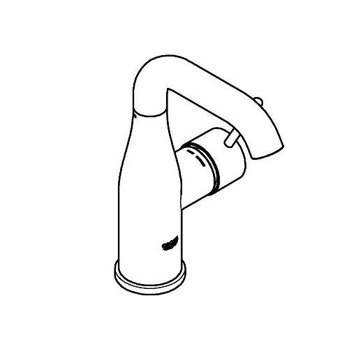 Смеситель для раковины GROHE Essence+ (23463001) со средним изливом, хром Смеситель для раковины GROHE Essence+ (23463001) со средним изливом, хром