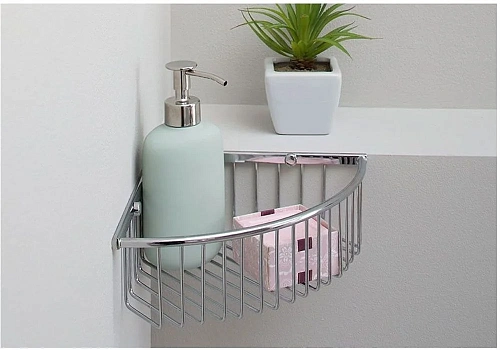 Полка Aquanet 8163 (21 см, угловая) Полка Aquanet 8163 (21 см, угловая)