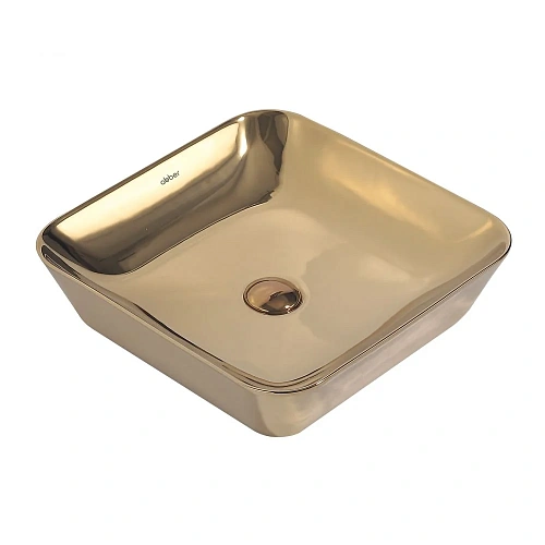 Раковина ABBER Rechteck AC2205GG накладная, золото Раковина ABBER Rechteck AC2205GG накладная, золото