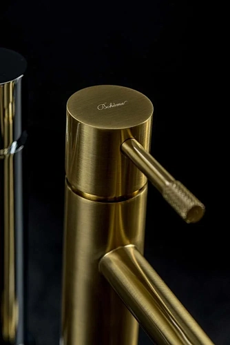 Смеситель для раковины Boheme Uno Matt Gold 461-MG Смеситель для раковины Boheme Uno Matt Gold 461-MG