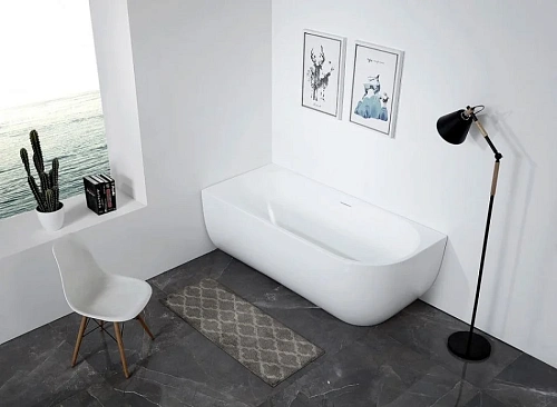 Акриловая ванна ABBER AB9315 L 170x75 левосторонняя, белая Акриловая ванна ABBER AB9315 L 170x75 левосторонняя, белая