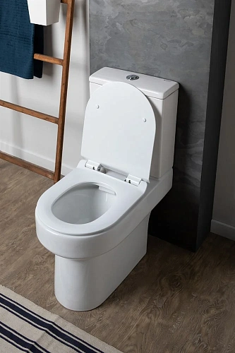 Чаша напольного унитаза Aquanet Rimless Logic-C CL-12339 с сиденьем Чаша напольного унитаза Aquanet Rimless Logic-C CL-12339 с сиденьем