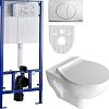 Комплект STWORKI Хедмарк Унитаз подвесной 3510 безободковый с микролифтом + Система инсталляции для 588954 Комплект STWORKI Хедмарк Унитаз подвесной 3510 безободковый с микролифтом + Система инсталляции для 588954
