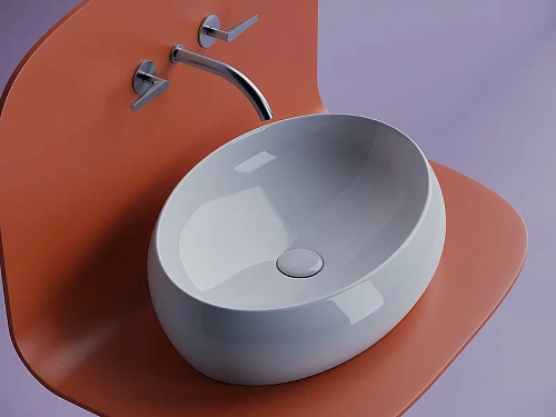 Раковина Ceramica Nova ELEMENT CN5033 белый накладная Раковина Ceramica Nova ELEMENT CN5033 белый накладная