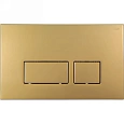 Клавиша смыва Boheme пластик GOLD 664-G Клавиша смыва Boheme пластик GOLD 664-G