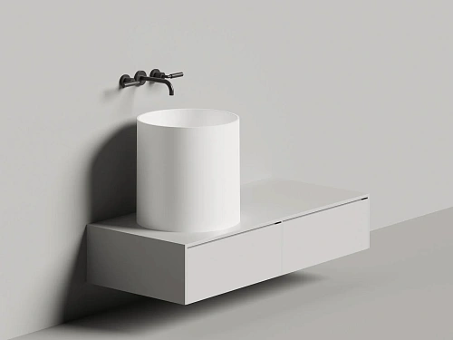 Раковина Salini ARMONIA 04 покраска по RAL полностью 130118MF 460x460 накладная S-Stone Раковина Salini ARMONIA 04 покраска по RAL полностью 130118MF 460x460 накладная S-Stone