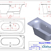 Ванна отдельностоящая Astra-Form ПРИМА 01010079 Solid Surface 1850х900 Ванна отдельностоящая Astra-Form ПРИМА 01010079 Solid Surface 1850х900