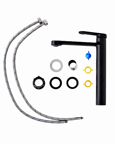 Смеситель для раковины Orange VESPER M10-121b черный Смеситель для раковины Orange VESPER M10-121b черный