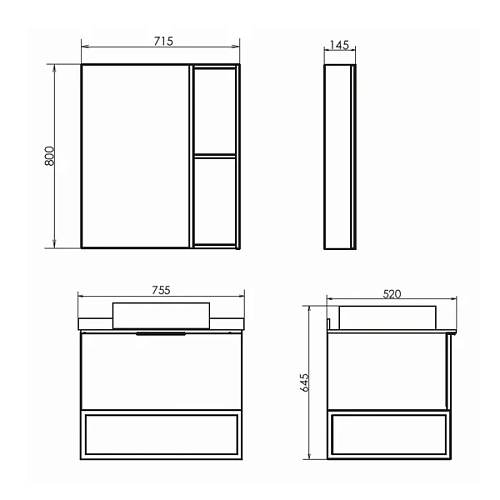 Тумба с раковиной Comforty Порто-75 00-00009321 дуб дымчатый с белой столешницей c раковиной Comforty 9110 Тумба с раковиной Comforty Порто-75 00-00009321 дуб дымчатый с белой столешницей c раковиной Comforty 9110