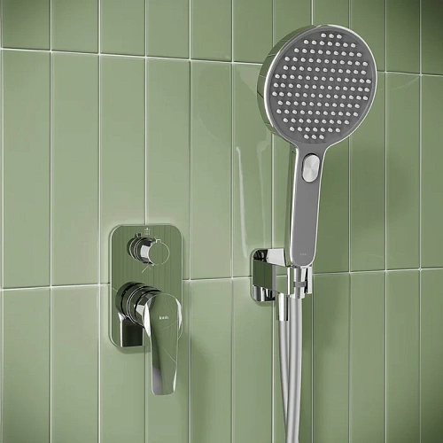 Душевая система IDDIS Optima Home с тропическим и ручным душем, глянцевый хром (OPHSB02i67) Душевая система IDDIS Optima Home с тропическим и ручным душем, глянцевый хром (OPHSB02i67)