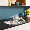 Смеситель для кухни GROHE Eurostyle Cosmopolitan c запорным вентилем, хром (31153002) Смеситель для кухни GROHE Eurostyle Cosmopolitan c запорным вентилем, хром (31153002)