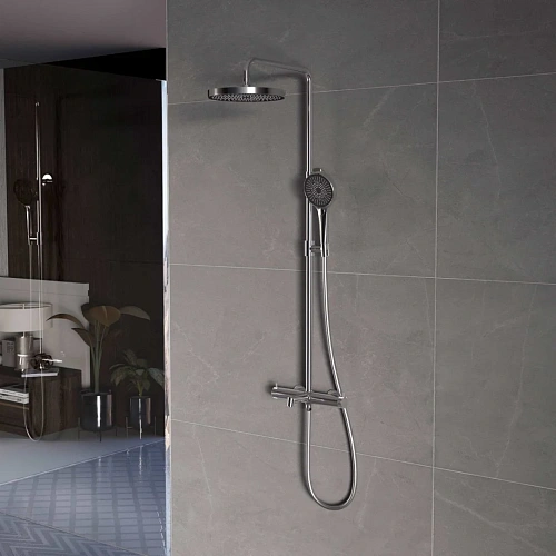 Душевая система Vincea Rim VSFS-2RM1CH с изливом, хром Душевая система Vincea Rim VSFS-2RM1CH с изливом, хром