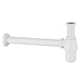 Сифон для раковины ABBER AF0032W белый матовый Сифон для раковины ABBER AF0032W белый матовый