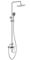 Душевая система BelBagno ANCONA ANCONA-VSCM-CRM хром Душевая система BelBagno ANCONA ANCONA-VSCM-CRM хром