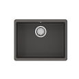 Кухонная мойка Lemark SINARA 540-U встраиваемая снизу из кварцгранита, серый шелк 9910077 Кухонная мойка Lemark SINARA 540-U встраиваемая снизу из кварцгранита, серый шелк 9910077