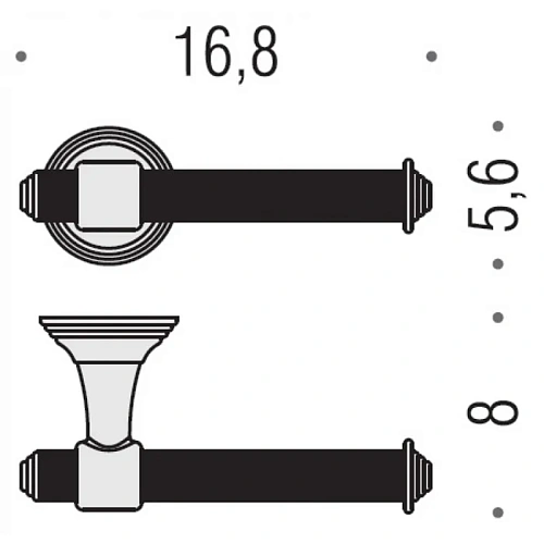 Держатель туалетной бумаги Colombo Hermitage B3308.HPS PVD золото Держатель туалетной бумаги Colombo Hermitage B3308.HPS PVD золото