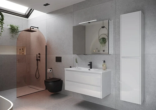 Тумба под раковину Sancos Libra LB100W белый Тумба под раковину Sancos Libra LB100W белый