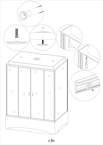 Душевой бокс Taliente 150x70x215см, прямоугольная, тонированное стекло TA-15070G Душевой бокс Taliente 150x70x215см, прямоугольная, тонированное стекло TA-15070G