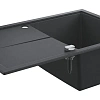 Кухонная мойка GROHE K400, 780 x 500 мм, черный гранит (31639AP0) Кухонная мойка GROHE K400, 780 x 500 мм, черный гранит (31639AP0)