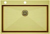 Кухонная мойка Paulmark KRONER-EDGE 75, PM777551-BG, брашированное золото, 750х510мм
