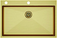 Кухонная мойка Paulmark KRONER-EDGE 75, PM777551-BG, брашированное золото, 750х510мм Кухонная мойка Paulmark KRONER-EDGE 75, PM777551-BG, брашированное золото, 750х510мм