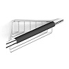 Картинка анонса товара «поручень black&amp;white swan sn-2155 с полкой 2155sn0»