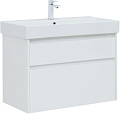 Тумба под раковину Aquanet Nova Lite 85 белый глянец, 2 ящика 00249936 Тумба под раковину Aquanet Nova Lite 85 белый глянец, 2 ящика 00249936