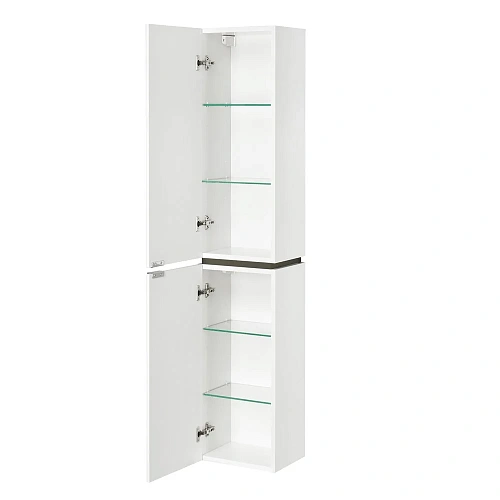 Шкаф-пенал Aquaton Скай PRO белый глянец левый 1A238603SY01L Шкаф-пенал Aquaton Скай PRO белый глянец левый 1A238603SY01L