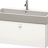 Тумба под раковину Duravit Brioso BR405601818 подвесная 98 см белый матовый Тумба под раковину Duravit Brioso BR405601818 подвесная 98 см белый матовый