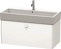 Тумба под раковину Duravit Brioso BR405601818 подвесная 98 см белый матовый Тумба под раковину Duravit Brioso BR405601818 подвесная 98 см белый матовый