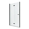 Душевая дверь NEW TRENDY NEW SOLEO BLACK складные L 80x195 D-0221A (черный) Душевая дверь NEW TRENDY NEW SOLEO BLACK складные L 80x195 D-0221A (черный)