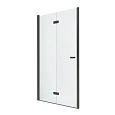 Душевая дверь NEW TRENDY NEW SOLEO BLACK складные L 80x195 D-0221A (черный) Душевая дверь NEW TRENDY NEW SOLEO BLACK складные L 80x195 D-0221A (черный)