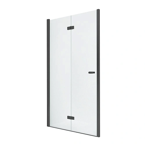 Душевая дверь NEW TRENDY NEW SOLEO BLACK складные L 80x195 D-0221A (черный) Душевая дверь NEW TRENDY NEW SOLEO BLACK складные L 80x195 D-0221A (черный)